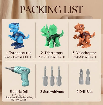 ARAVELLE™ Dinosaur Construction Toy